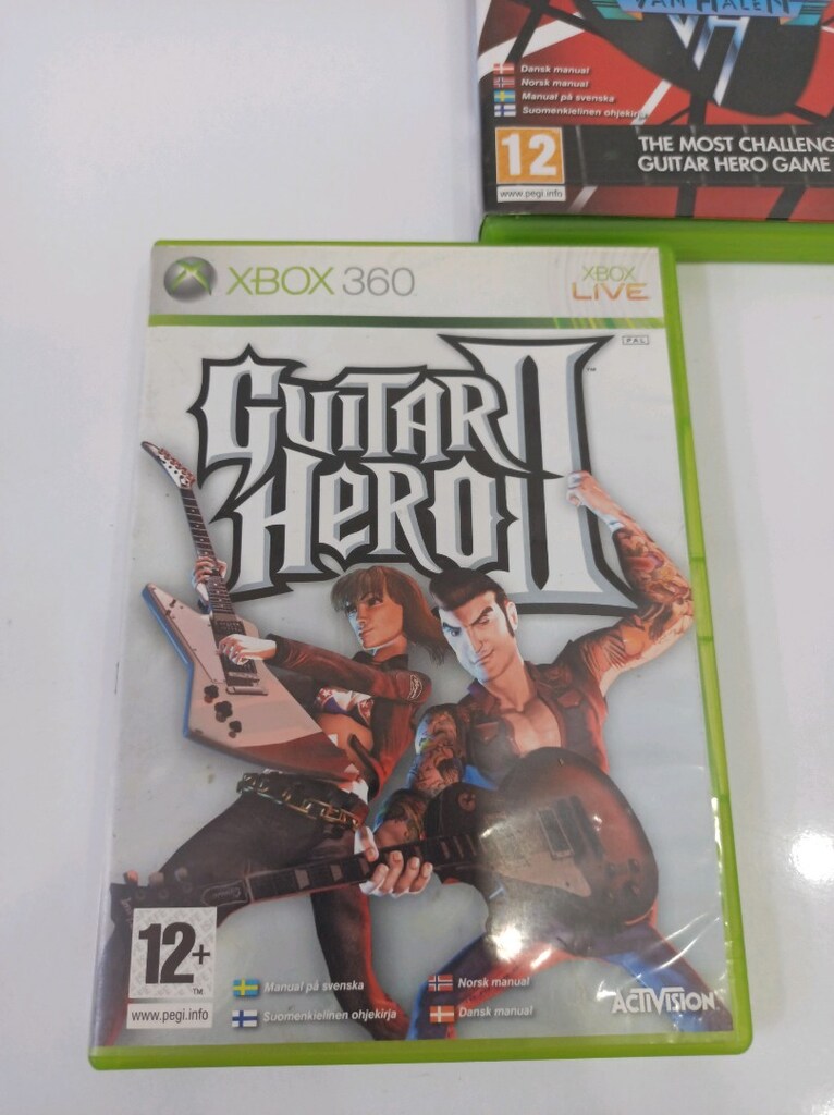 Xbox 360 Oyun Dvd Seti Guitar Hero Kutu kitapçık Mevcut - 5