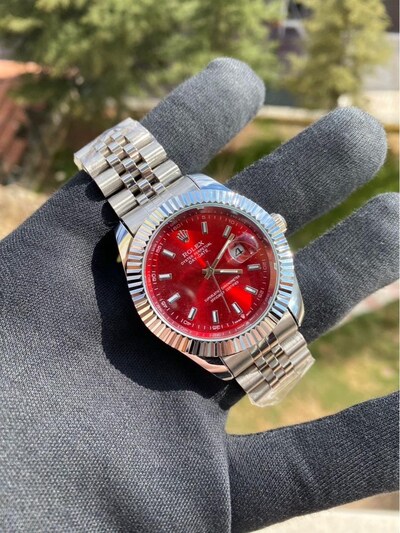 Rolex Gümüş Saat