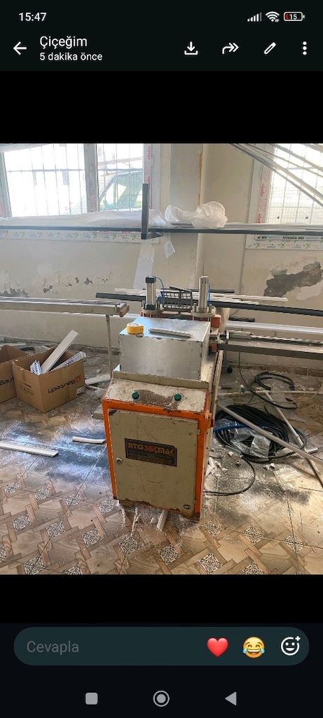pvc makinalr 5 li set bakımlar yaplmıs 300 lt kompresr çalışır durumda - 4