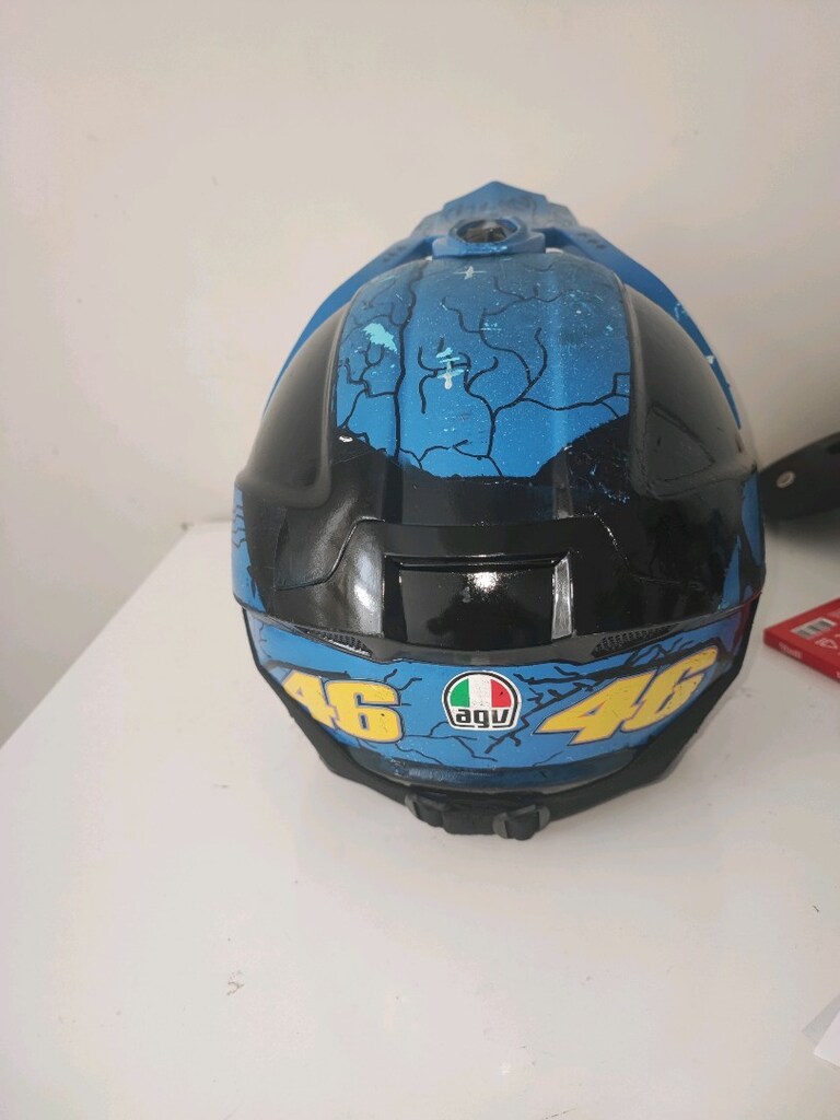 AGV marka Cross Gözlüklü Kask - 4