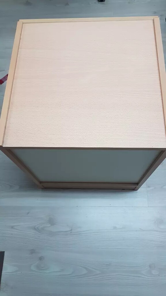 Özel imalat İki Çekmeceli komidin, krem. Enxboyxyükseklik:50x50x60cm - 12