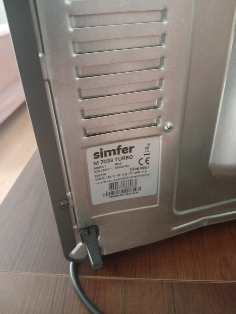 Simfer sıfır ayarında turbo firin - 3