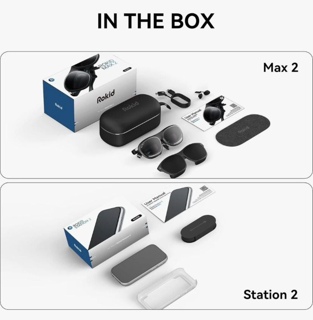 Rokid Max 2 Ar Gözlük & Station - 2