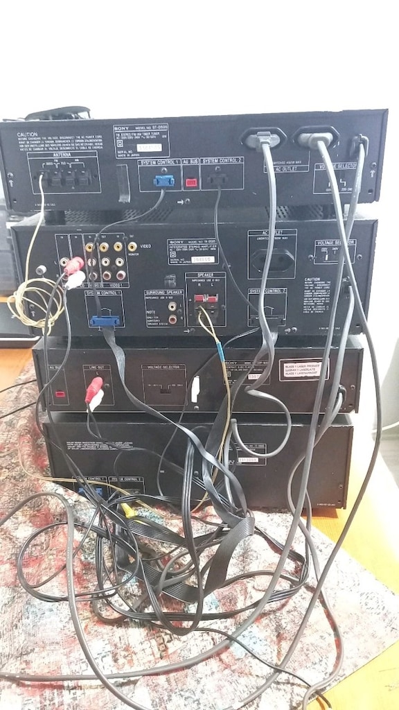 SONY LBT-D505 DECK MÜZİK SETİ CD RADYO KASET ÇALAR HI-Fİ - 6