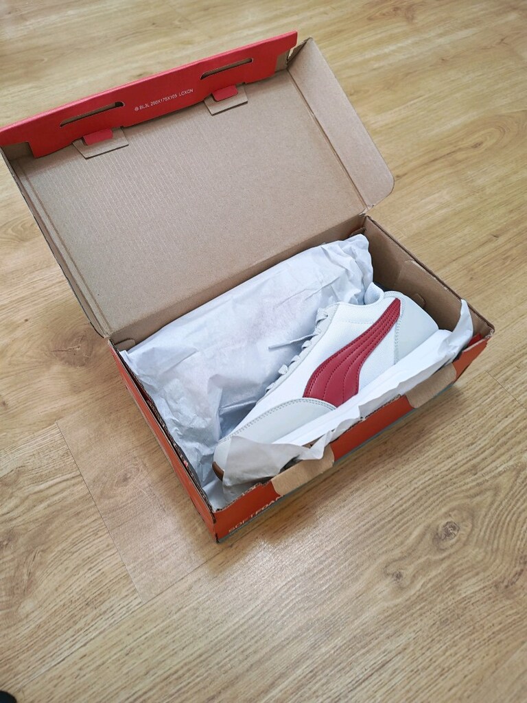 PUMA R78 BEYAZ KIRMIZI SNEAKER — görsel 2/9