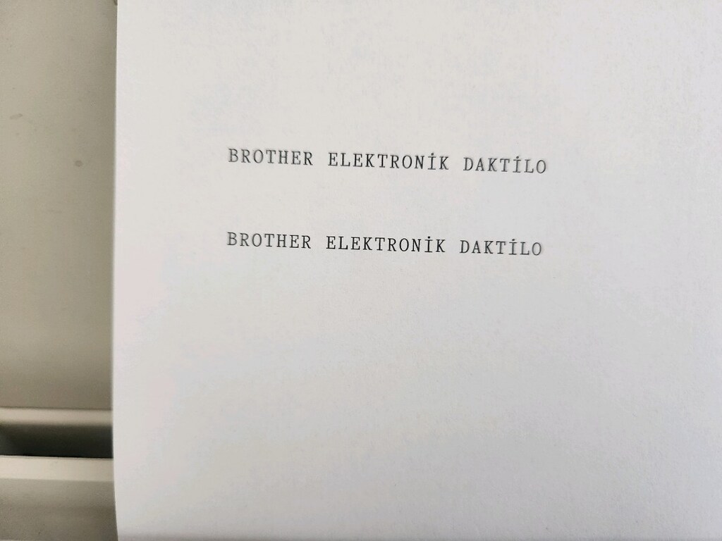 brother ax 310 elektrikli daktilo - 5