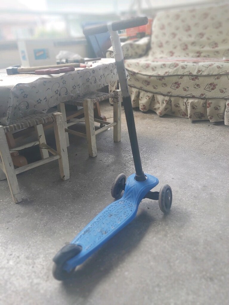 Mavi Çocuk Scooter - 5