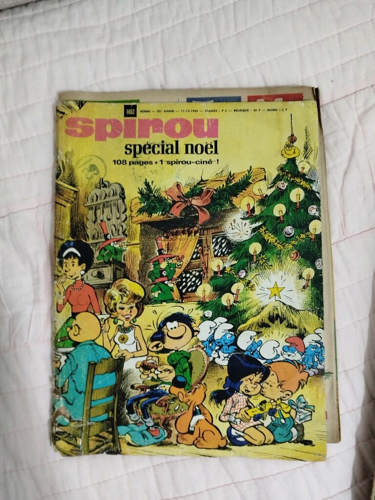 Le Journal de Tintin'' Tintin Dergileri, 1956, Fransızca,22 adet+SPRİO - 3