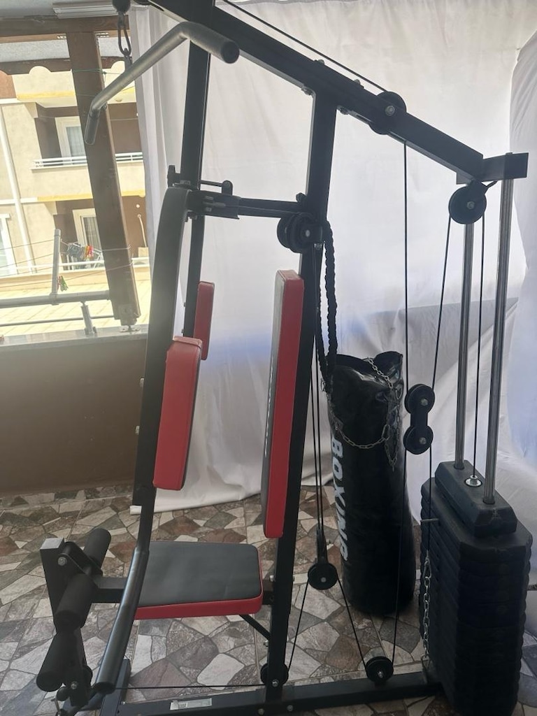 Dinamic fitness istasyonu ve boks torbası - 2