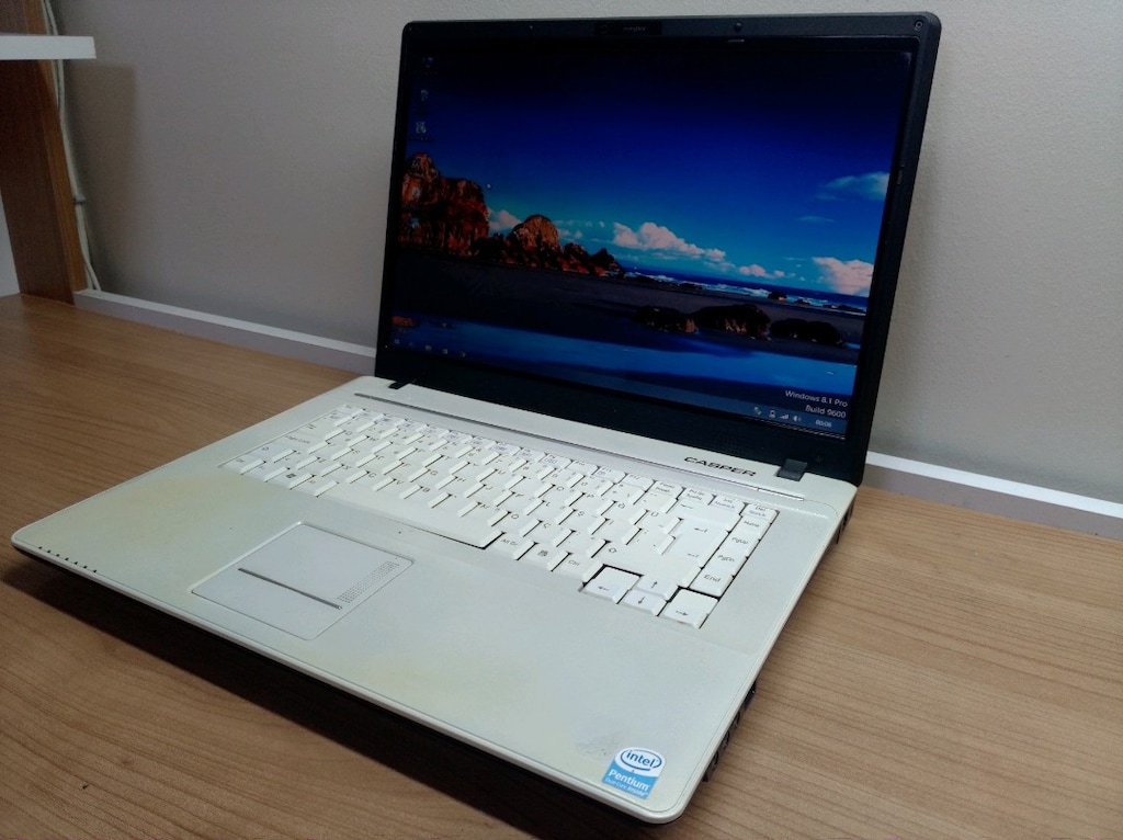 Casper laptop 120 gb SSD pentium intel core 2 - 3