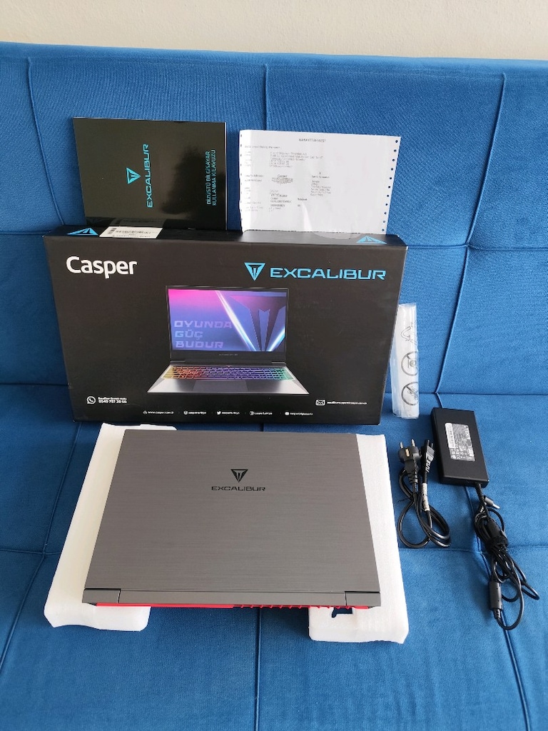 RTX 5060 + 32 GB RAM + 2 TB SSD - İ7 13620H Excalibur Gaming Laptop - 5