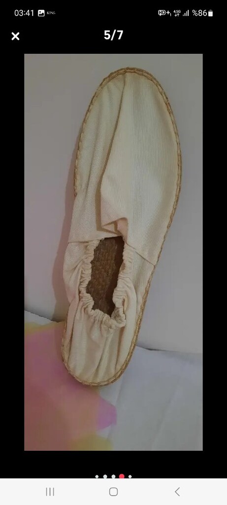 Keten ortopedik espadril ayakkabılar - 6