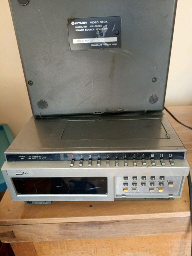 Hitachi VT-6800E + VT-TU68E Tuner (Tam Set) - 7