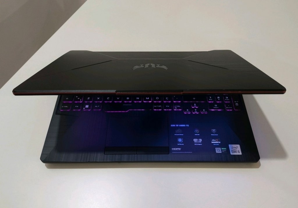 i5 10. Nesil Asus TuF G@ming 16 GB RAM tam bir oyun canavarı laptop - 7