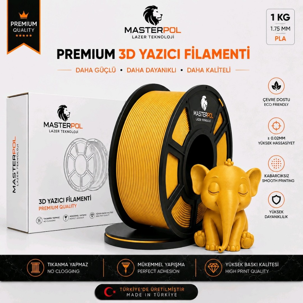 premium pla filament masterpol - 2