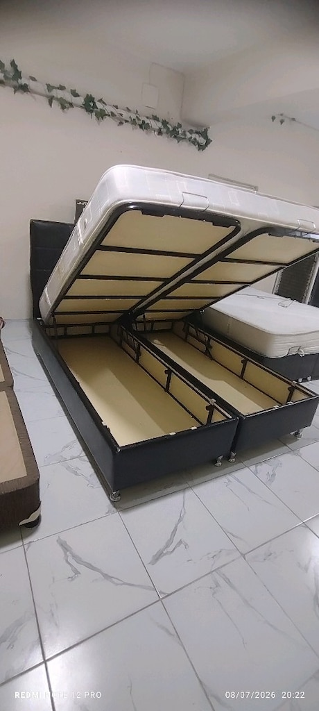 çift kişilik yatak baza başlık tagım şeklinde sıfırdan farksız Siirt - 2
