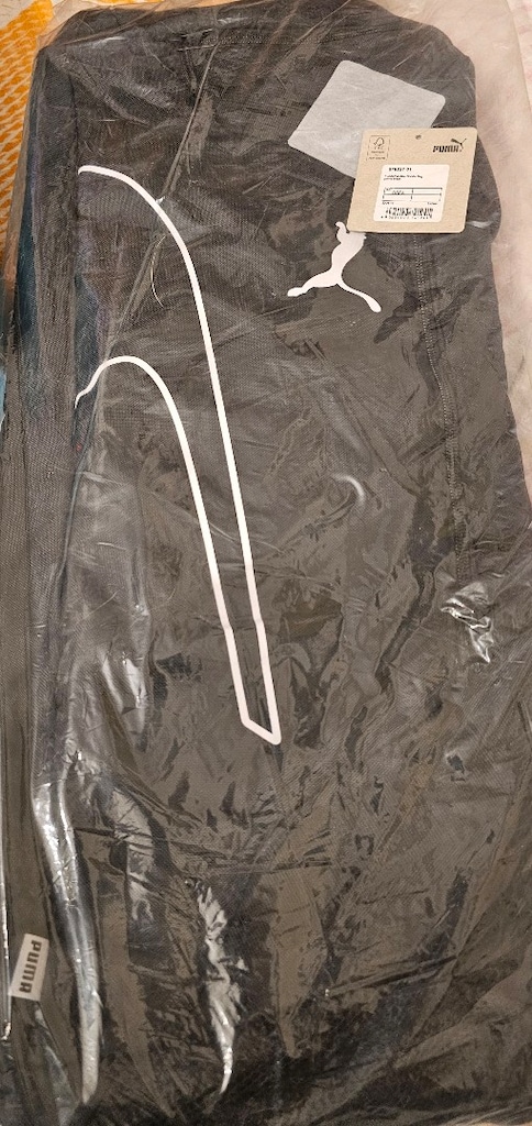 Puma Fundamentals Sports Bag M Spor Çantası Siyah – Orijinal – Sıfır - 5