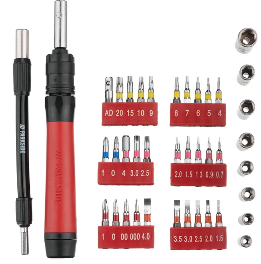 Powerfix Profi Mini Alet Seti 40 Parça – Hassas Tornavida Seti - 3
