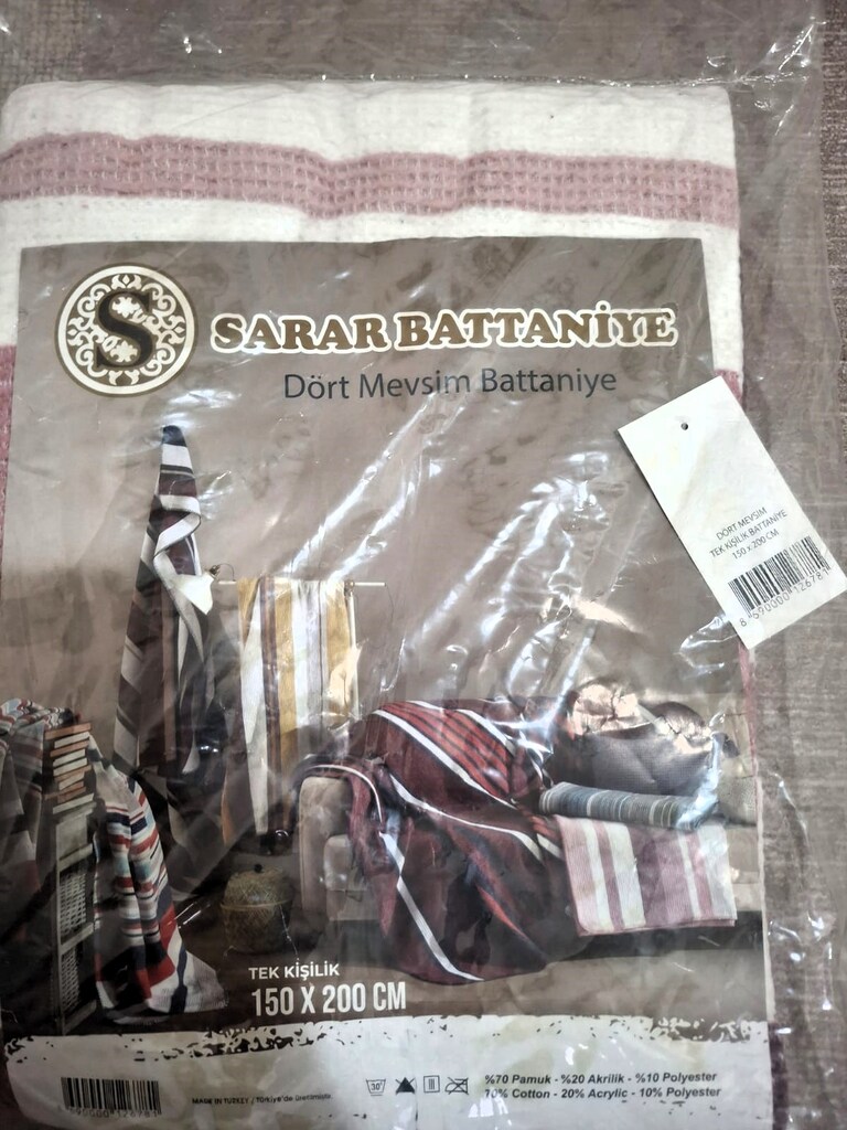 SARAR TEK KİŞİLİK BATTANİYE - 3