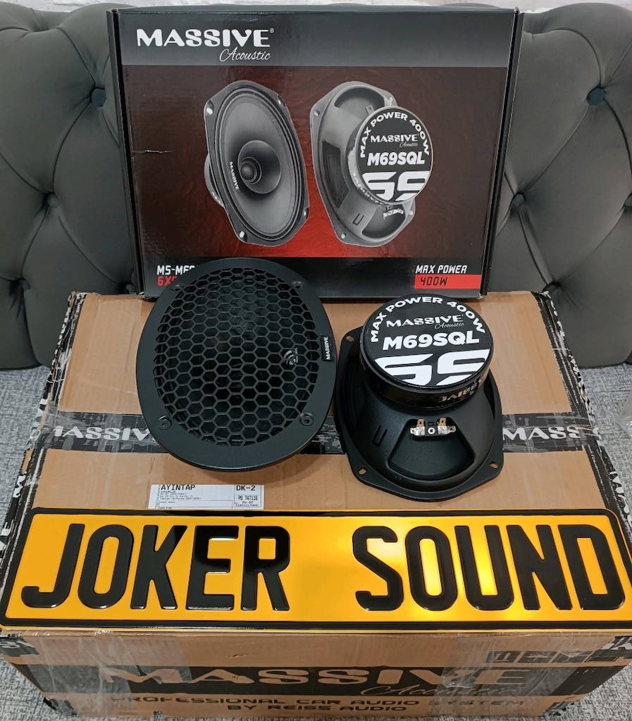 MASSİVE M69SQL OVAL MİD 400w 100 RMS BÜYÜK MIKNATIS - 3