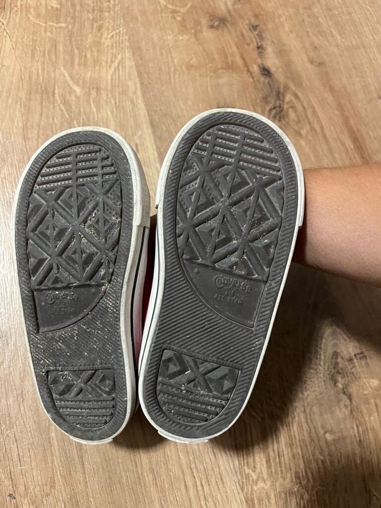 kırmızı unisex küçük çocuk converse - 2