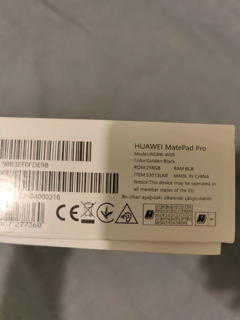 Huawei matepad pro 12.6 pazarlık yok takas yok - 3
