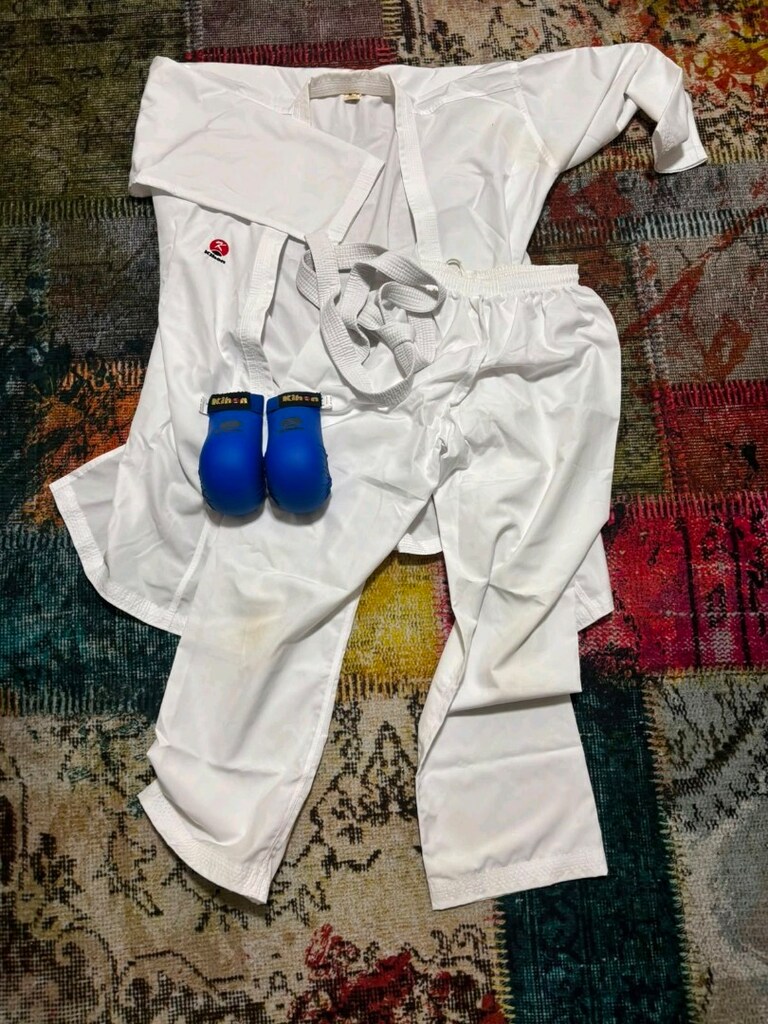 kihon marka karate elbisesi (eldiven ile) - 2
