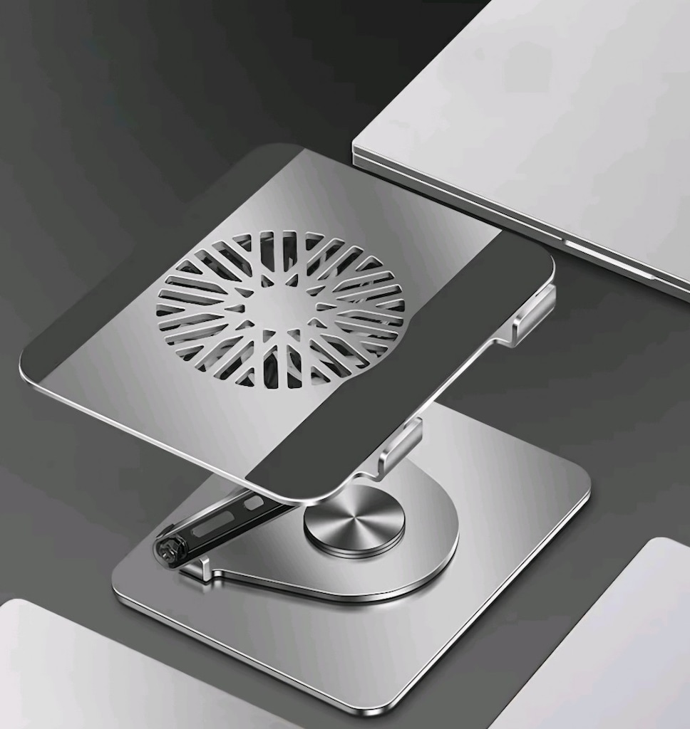 SIFIR McStorey Premium Alüminyum Laptop Standı Manyetik Fanlı - 5