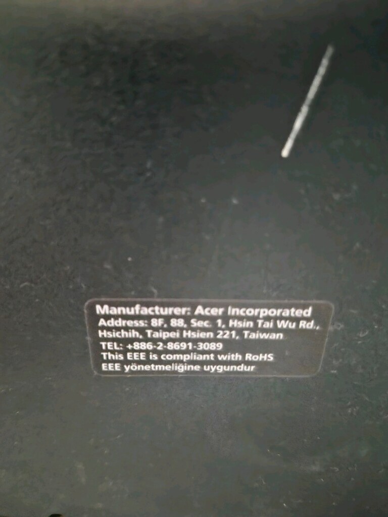 Acer Siyah Monitör - 10