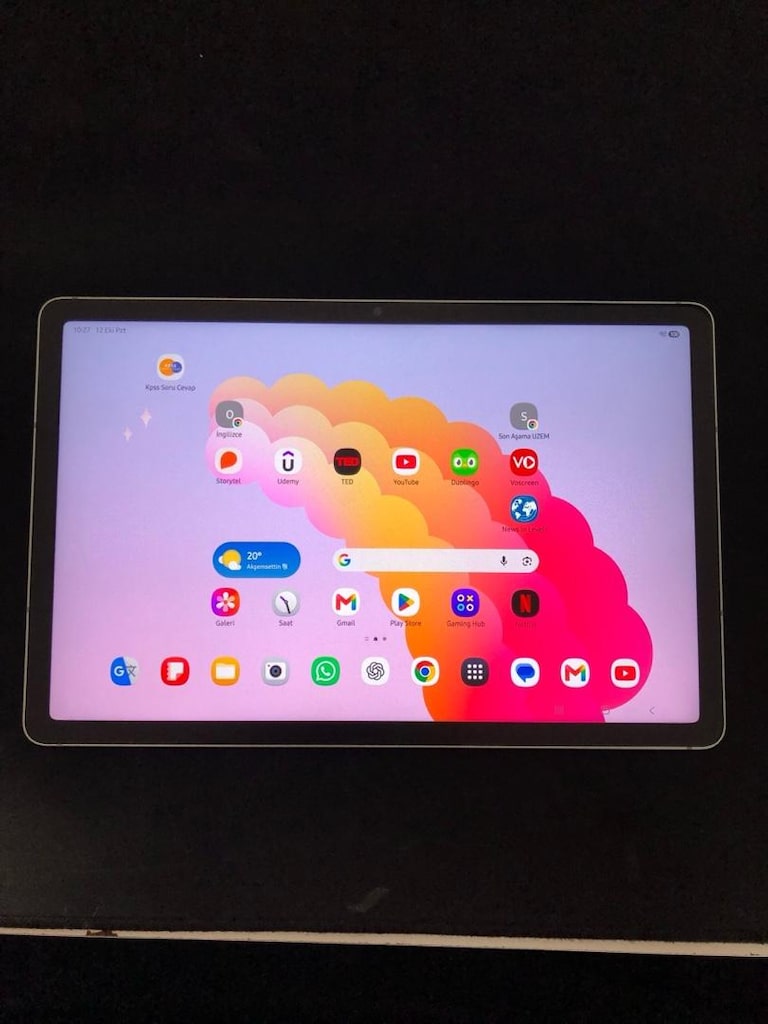 Samsung Galaxy Tab S9 FE (8GB/256GB) Orjinal Adaptör + Kılıf - 3