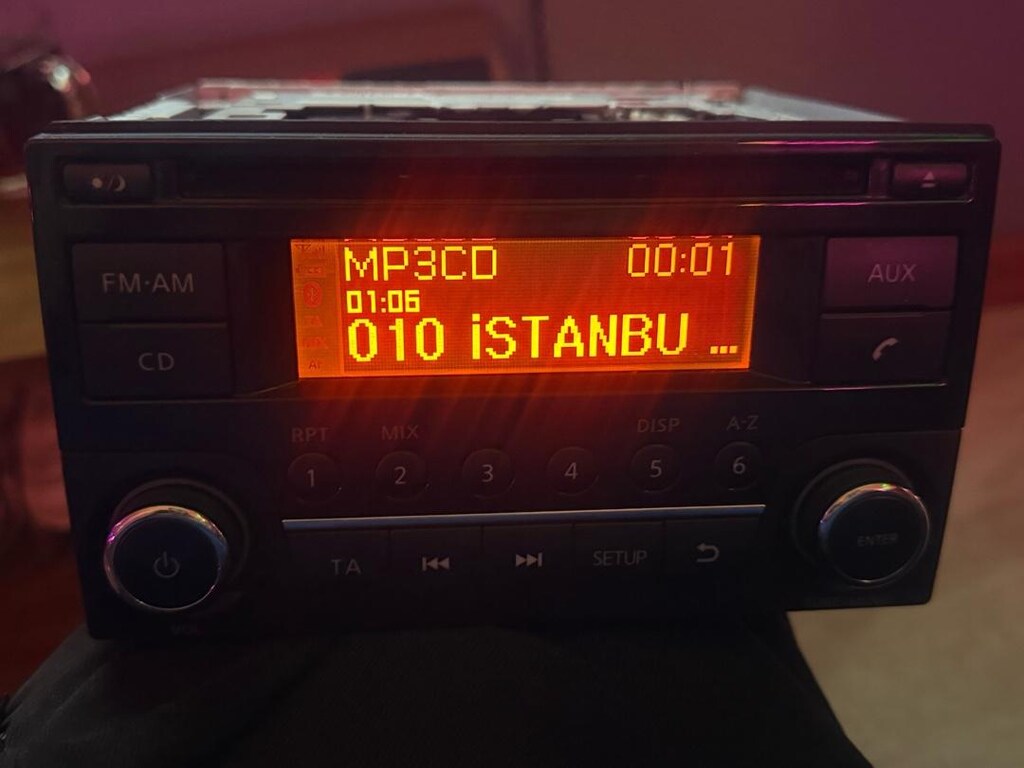 Nissan Juke Teyp ,Nissan Note Teyp Çalışıyor Kodu Var Cd Okuyor - 6