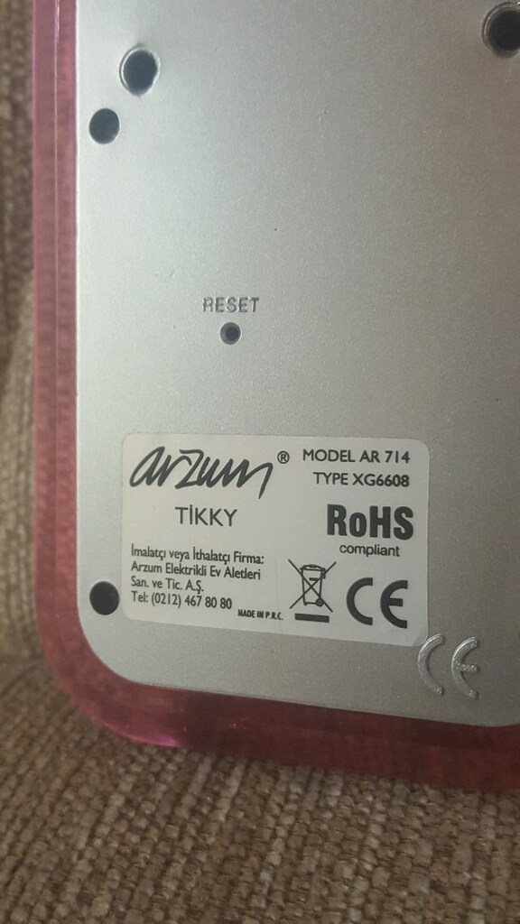 ARZUM tikky NEM VE SICAKLIK ÖLÇER SAAT / TARİH / ALARM / HAVA TAHMİNİ - 4
