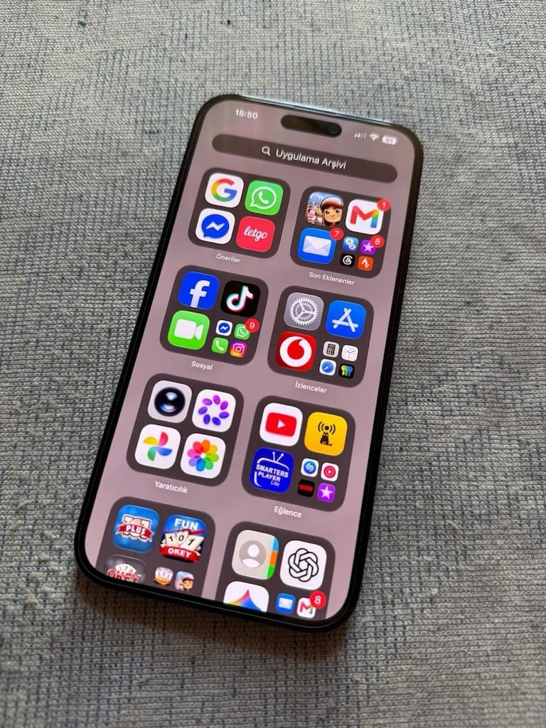 Apple iPhone 16 PRO MAX 256 GB PİL 95 90 GÜN KULLANIM SÜRESİ VAR - 4