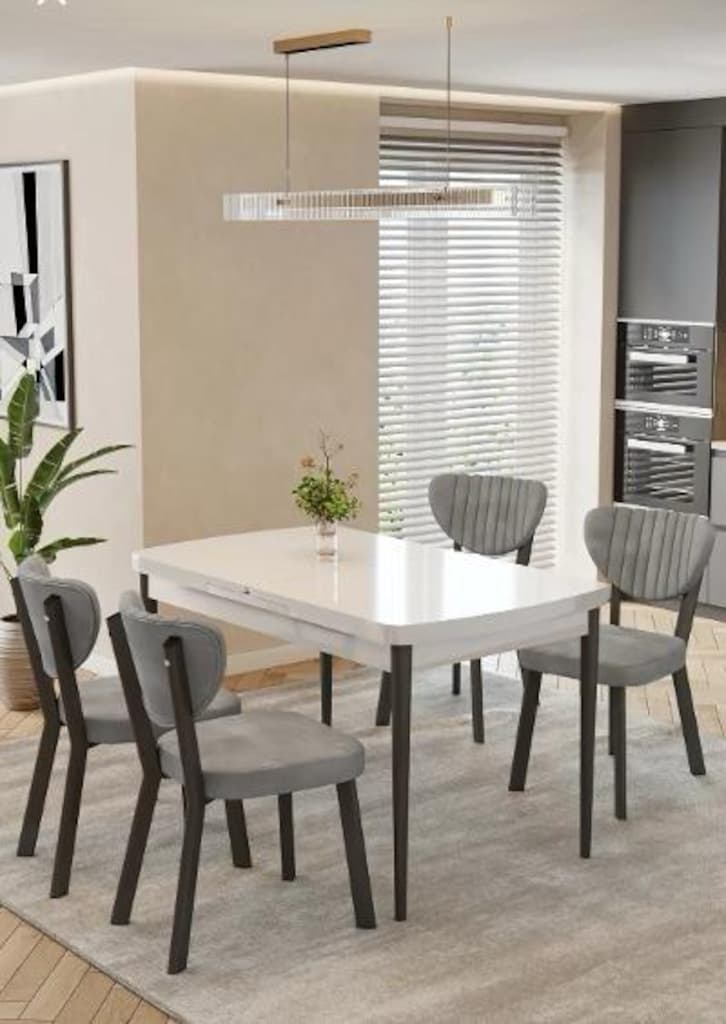adrese teslim teslimatta ödeme masa sandalye takımı - 3