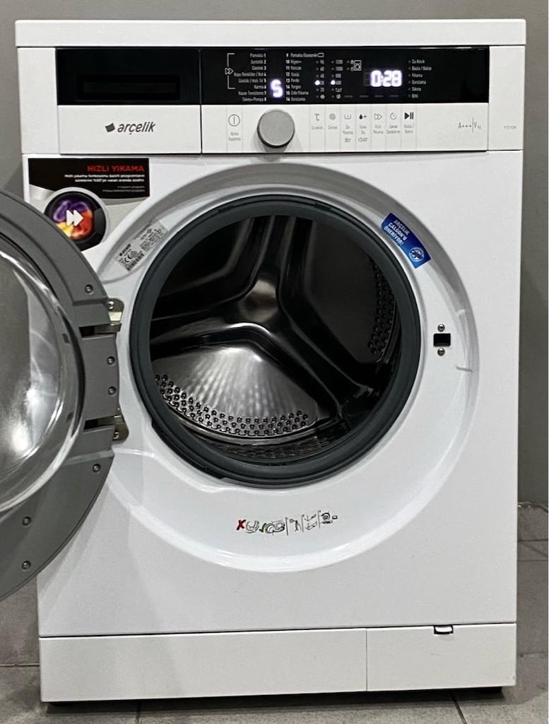 Arçelik 9 Kg 1200 Devirli İnverter A+++ Piano Serisi Çamaşır Makinesi - 2
