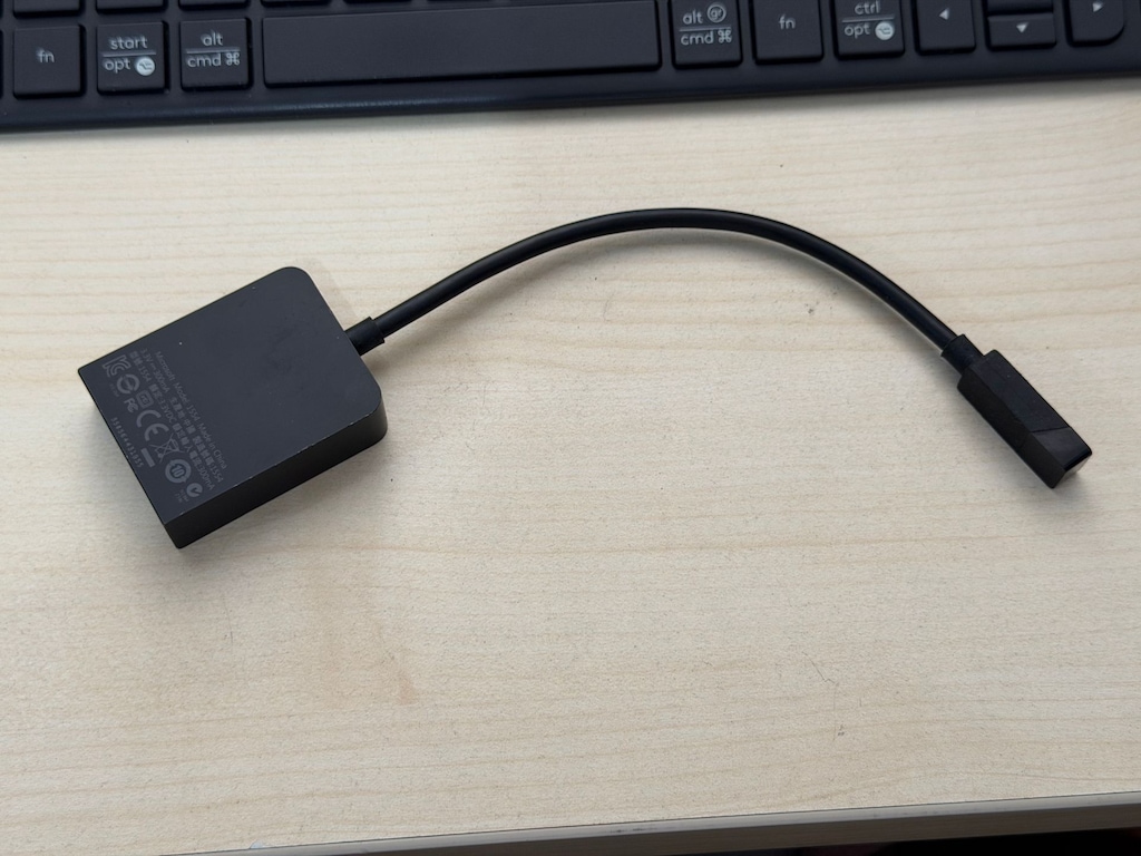 Microsoft 1554 Mini DisplayPort - VGA D-SUB Adaptörü - 7
