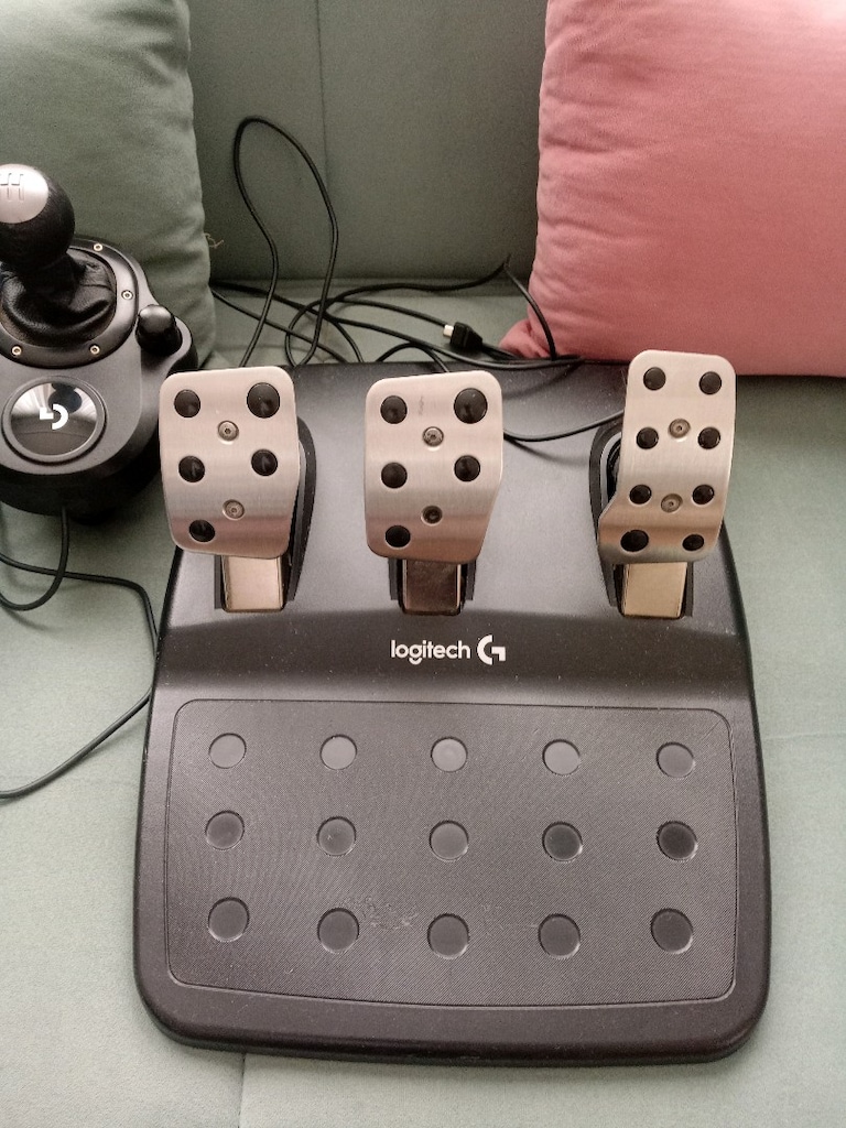 Logitech G29 drive force, direksiyon seti. Full set + shifter. - 3