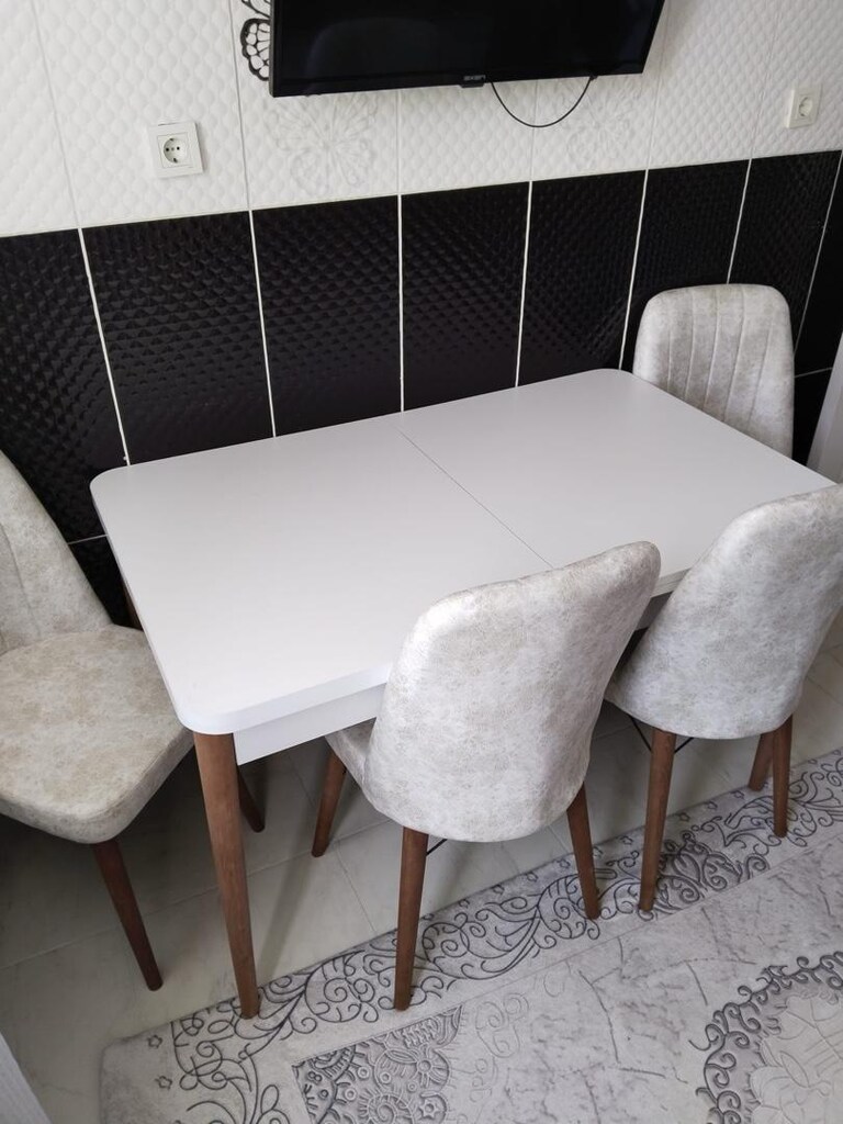 masa sandalye takımı 6 sandalye 1 masa renk seçenekleri mevcut - 13