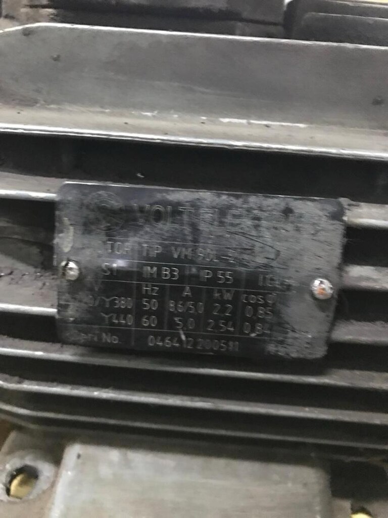 Volt elektrik motoru trifaze - 4