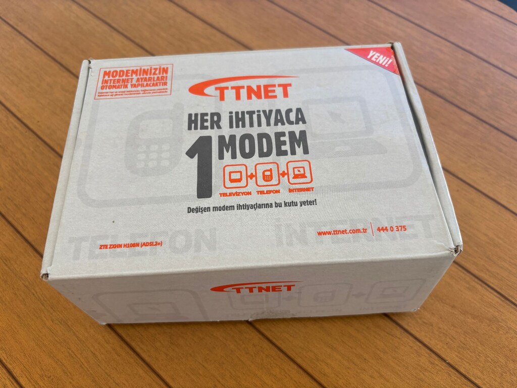ZTE ZXHN H108N ADSL MODEM - 3