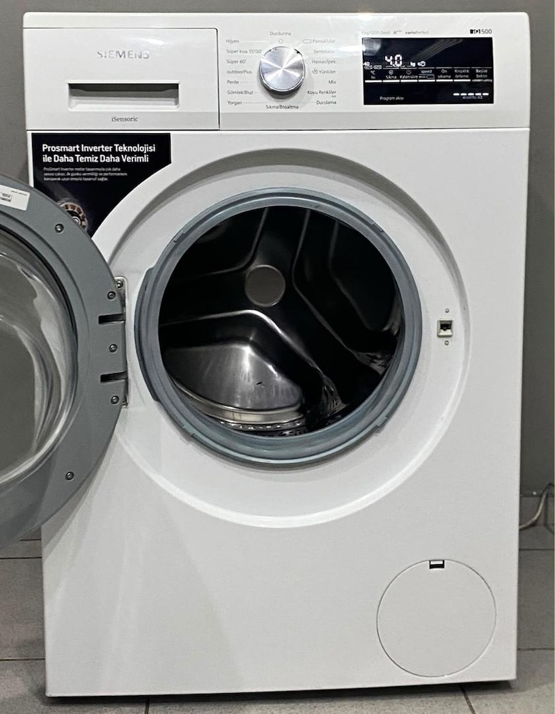 SİEMENS 9 KG A+++ ÇAMAŞIR MAKİNESİ HEMEN TESLİMAT 1200 DEVİRLİ - 4