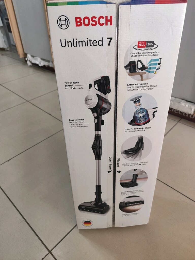 BOSCH BBS711TR ŞARJLI DİKEY SÜPÜRGE SIFIR AMBALAJINDA - 4
