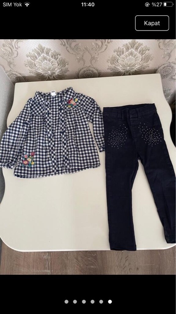 24/36 ay 2/3 yaş sayılı giyilmiş lcw H&m koton ürünleri - 2