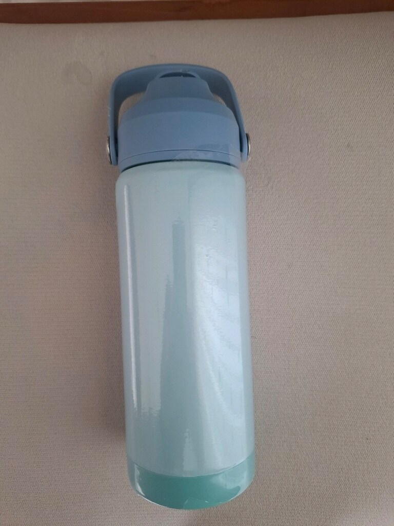 Tantitoni 025- 01- MAVİ Tutamaçlı Paslanmaz Çelik Pipetli Termos 500ML - 2