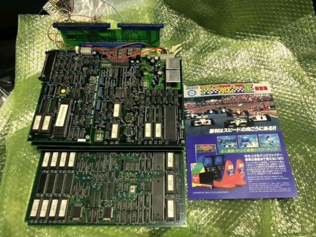 F-1 GRAND PRiX STAR 2 ORJİNAL ARCADE BOARD - 7