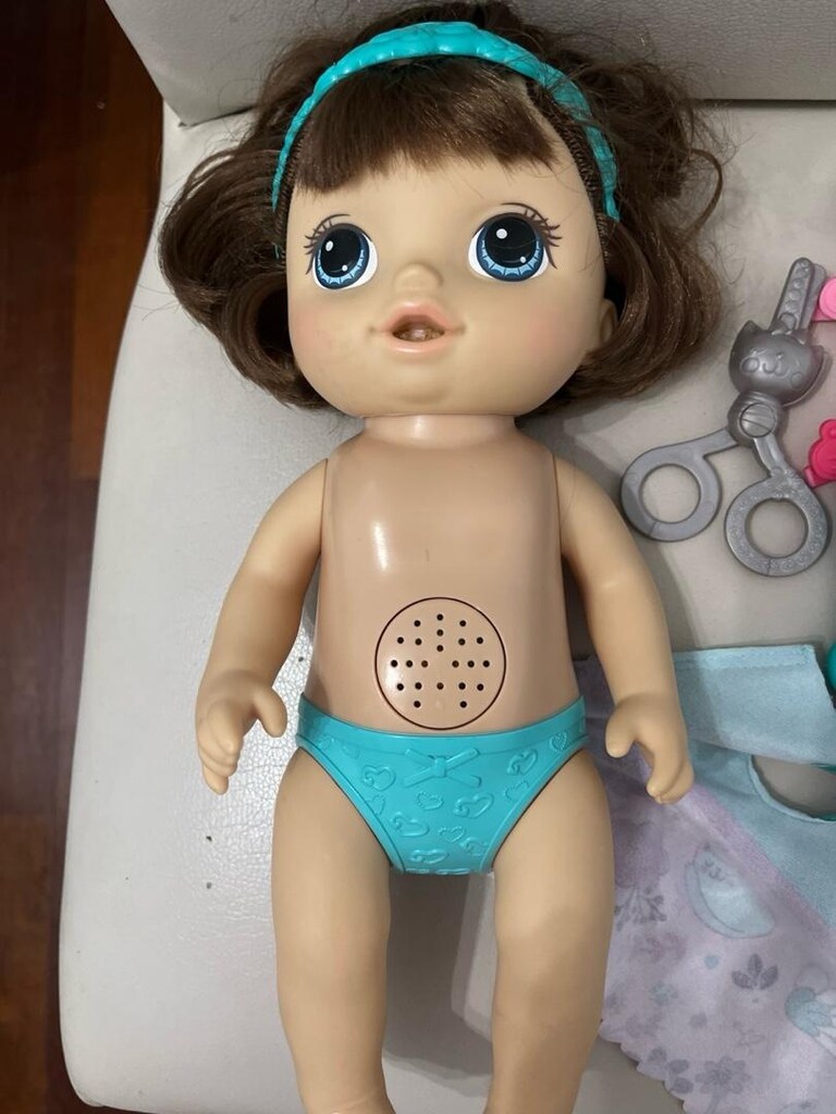 Baby Alive saçı uzayıp kısalan,konuşan oyuncak bebek - 3
