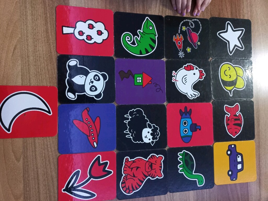16 adet eğitici kartlar - 2