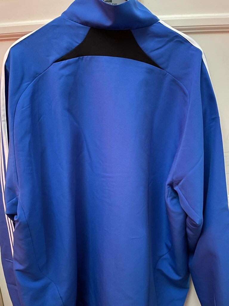 adidas aşortman üstü 2Xl mavi orjinal mancester idman aşortmanı üstü - 2