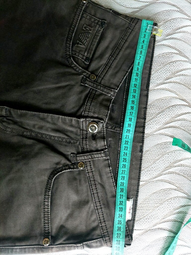 ARMANİ JEANS erkek vizon kot pantolon - 10