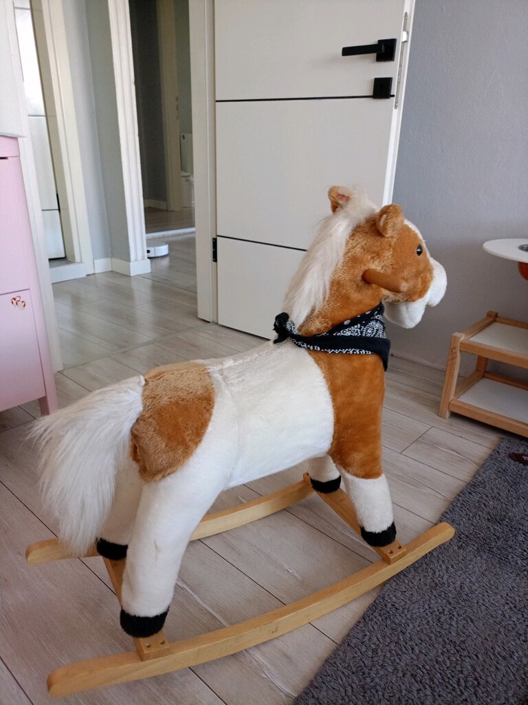 sallanan ahşap at - 2